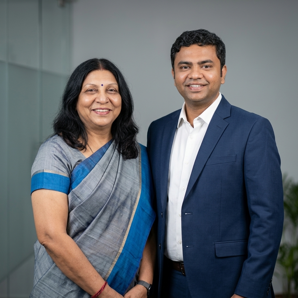 Founders Srujan Shah & Jagruti Shah